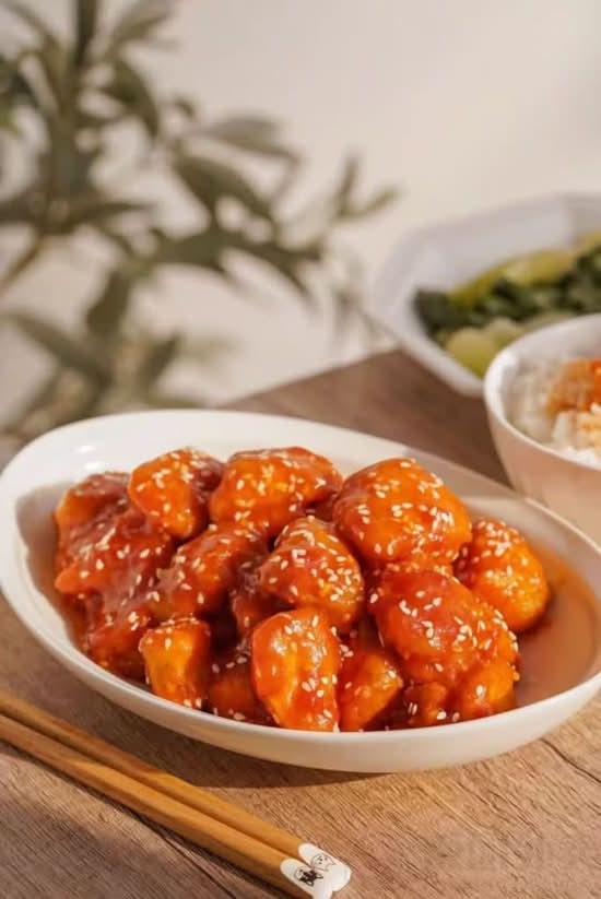 Sesame Chicken 蜜汁芝麻鸡